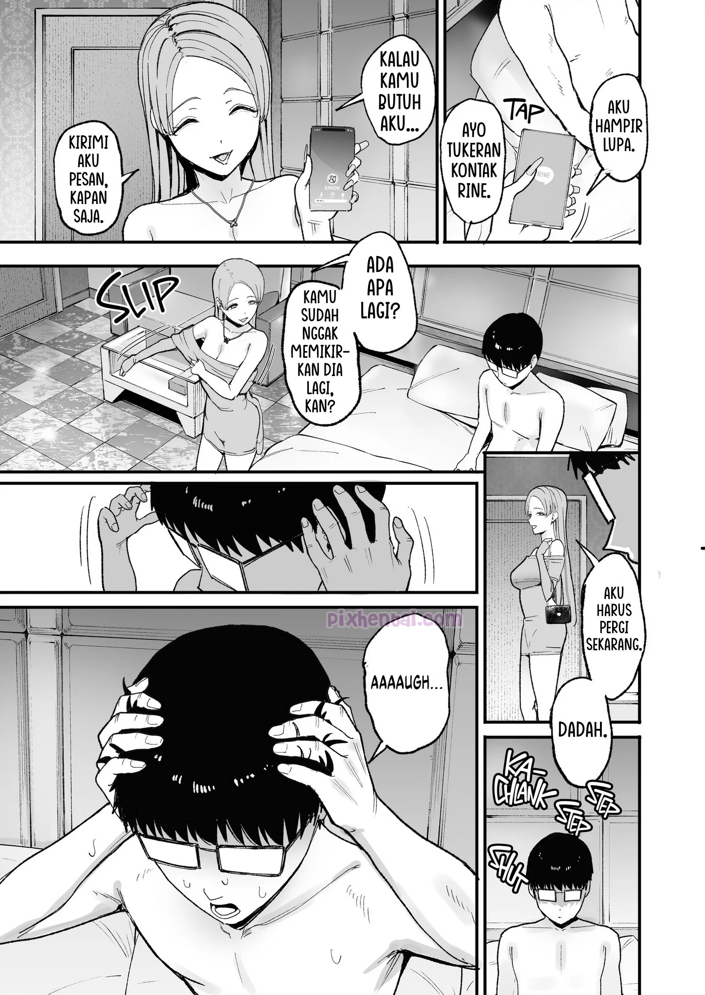 Komik hentai xxx manga sex bokep The Gyaru I Hang Out with Lets Me Use Her Pussy 5 page 65